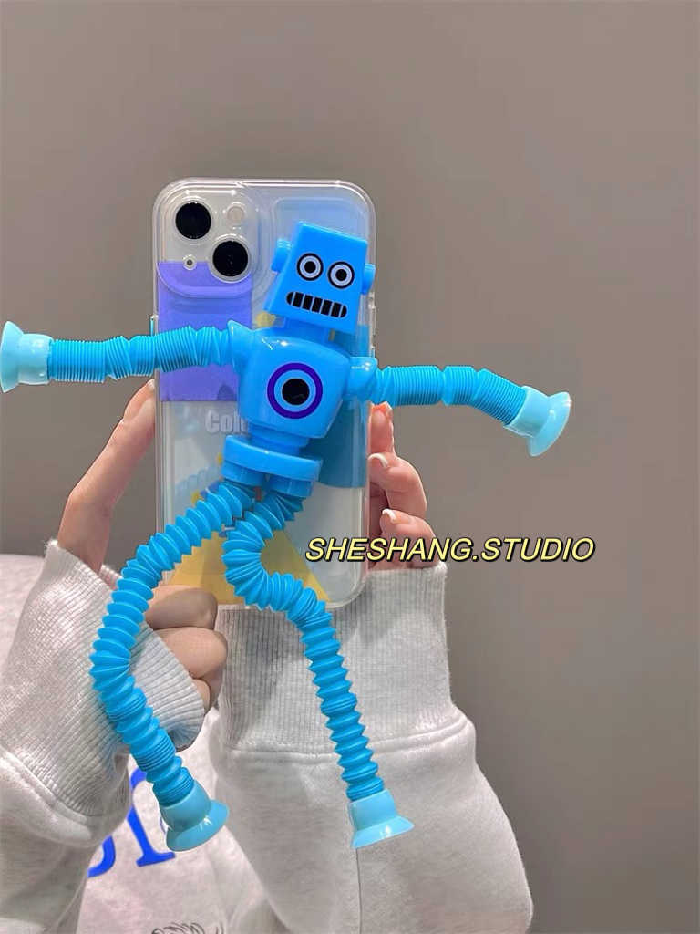 Suction Cup Robot Phone Case